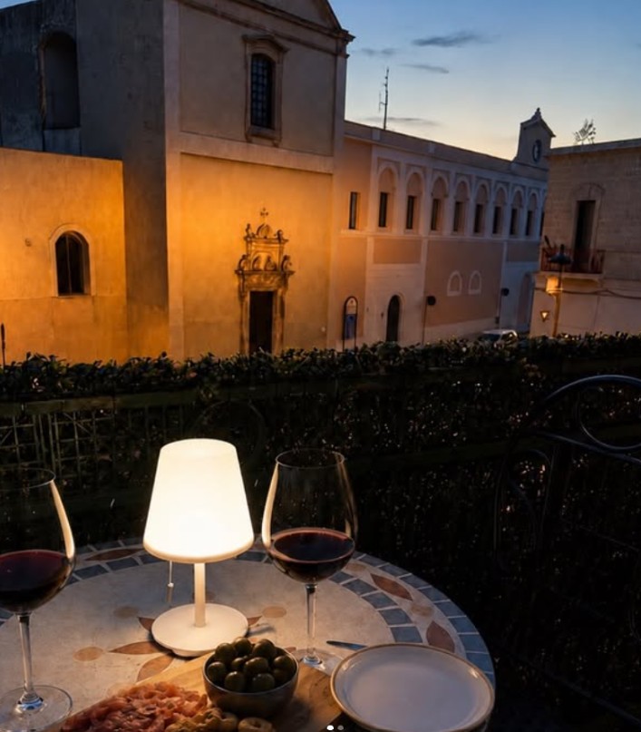 Balcone di sera